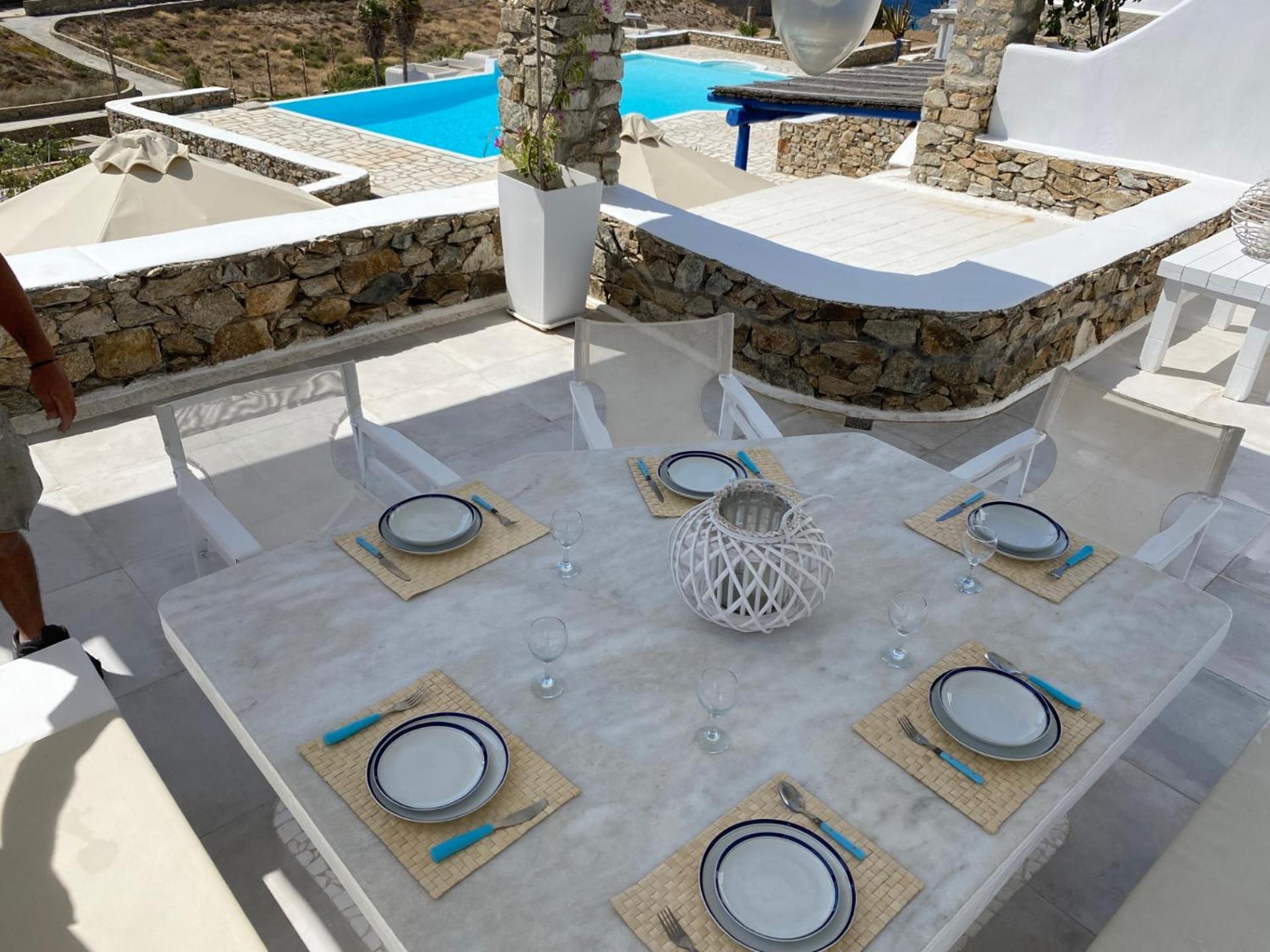 شقة Rineia Complex By Live&Travel Mykonos Town المظهر الخارجي الصورة